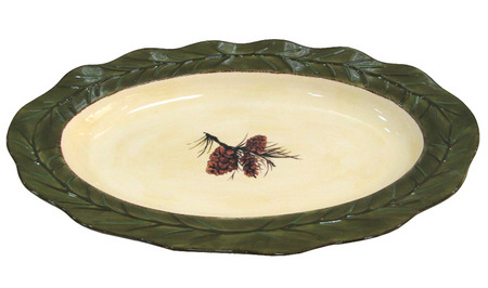 Pine Cone Serving Plate